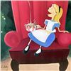 Image 2 : Katie Kelly "Alice in the Big Chair" Limited Edition Giclee on Canvas