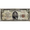 Image 1 : 1929 $5 The First National Bank of Emmons, MN CH# 6784 National Currency Note