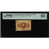 Image 1 : July 17, 1862 First Issue 5 Cents Fractional Note Fr.1230 PMG Ch. Uncirculated 63EPQ