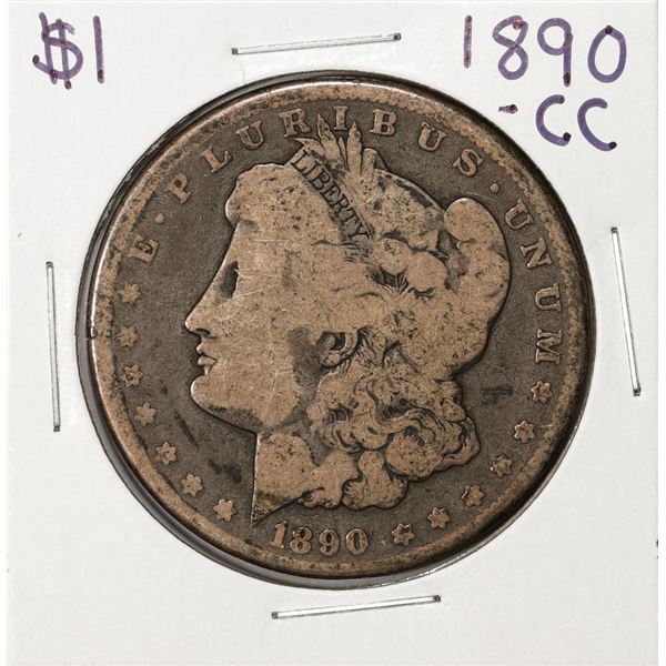 1890-CC $1 Morgan Silver Dollar Coin