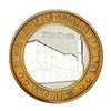 Image 1 : .999 Silver Golden Gate Las Vegas, NV $10 Casino Limited Edition Gaming Token