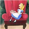 Image 2 : Katie Kelly "Alice in the Big Chair" Limited Edition Giclee on Canvas