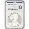 Image 1 : 2002-W $1 American Silver Eagle Coin NGCX Proof 9.9 Ultra Cameo