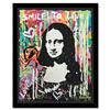 Image 1 : Nastya Rovenskaya "The Colours of Mona Lisa" Original Mixed Media on Paper