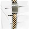 Image 9 : Rolex Mens Two Tone Champagne Linen Index Datejust Wristwatch