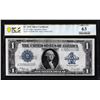 Image 1 : 1923 $1 Silver Certificate Note Fr.237 PCGS Choice Uncirculated 63