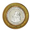 Image 1 : .999 Silver Four Queens Casino Hotel Las Vegas, NV $10 Limited Edition Gaming Token