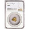 Image 1 : 3.48 Gram Yukon Gold Nugget NGC Graded