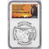 Image 1 : 2016 Tanzania 1000 Shillings Black Rhino Big 5 HR Silver Coin NGC PF70 Ultra Cameo