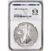 Image 1 : 1997-P $1 Proof American Silver Eagle Coin NGCX Proof 9.9 Ultra Cameo