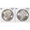 Image 1 : Lot of (2) 1883-O $1 Morgan Silver Dollar Coins