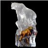 Image 1 : Kitty Cantrell "First Dawn (Bear)" Limited Edition Mixed Media Lucite Sculpture