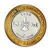 Image 2 : .999 Silver Luxor Las Vegas, Nevada $10 Casino Limited Edition Gaming Token