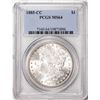 Image 1 : 1885-CC $1 Morgan Silver Dollar Coin PCGS MS64