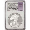 Image 1 : 2011-W $1 Proof American Silver Eagle Coin NGC PF69 Ultra Cameo Jones Signature