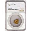 Image 1 : 4.69 Gram Yukon Gold Nugget NGC Graded