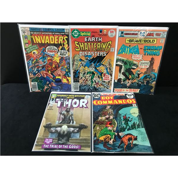 Lot Of 50 Random Comic Books – Marvel, DC, Indie Titles – Copper Age, Bagged & Boarded