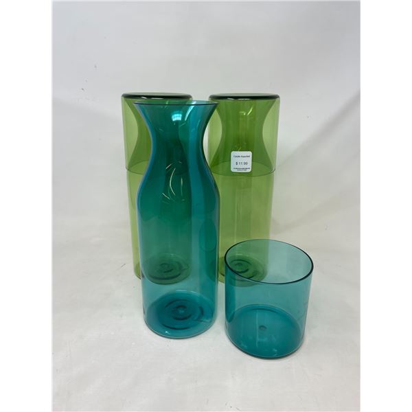 Drink jug with lid