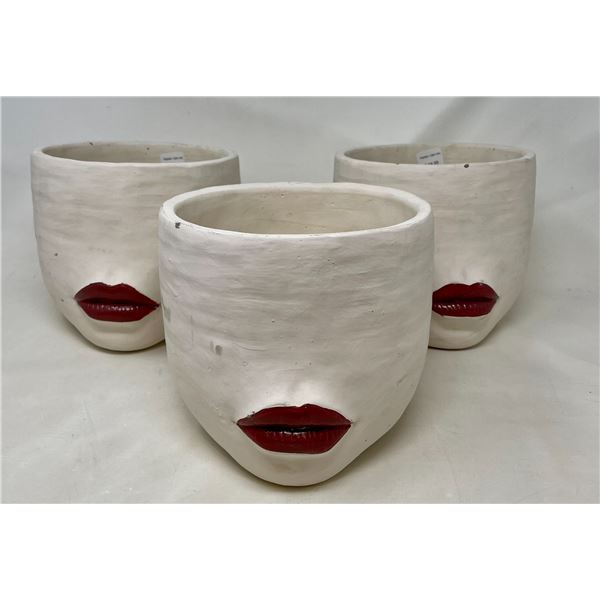 Head and Lips Planters