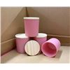 Image 1 : Pastel Pink Jars / 35 in box