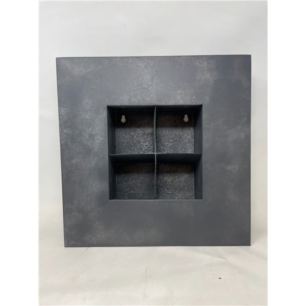 Rustic Wall Decor, hanging box with 4 slots