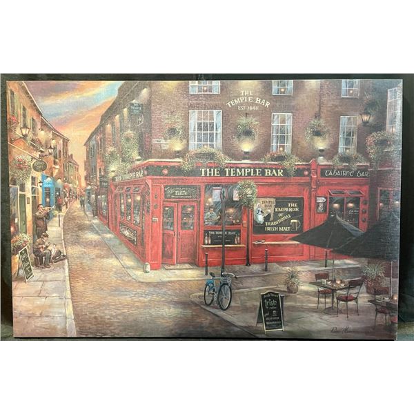 Wall Decor The Temple Bar 24x36"