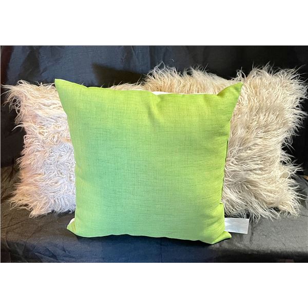 Cushions x 3