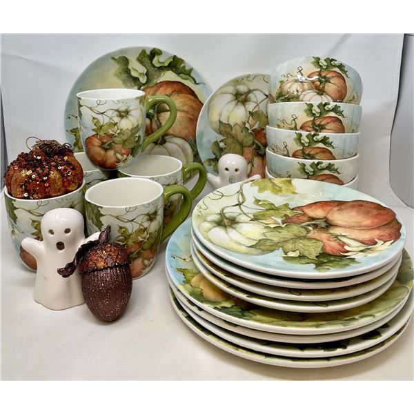 Autumn Dish Set 20pc. Pier One