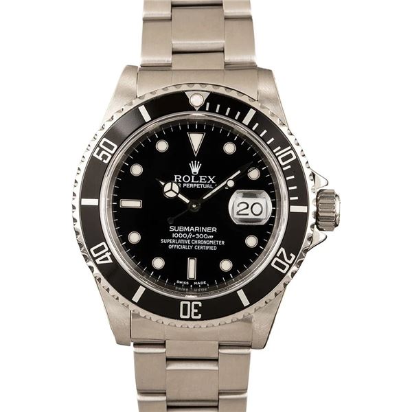 Pre-owned Rolex Submariner 16610