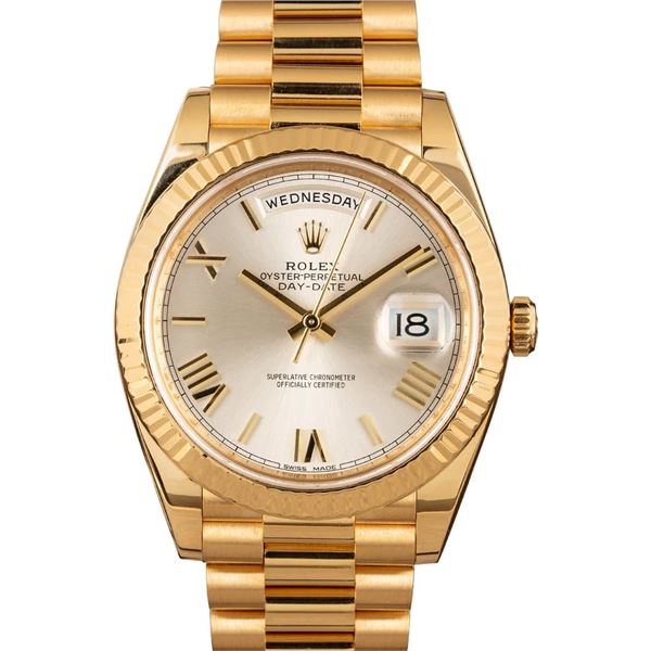 Pre-owned Rolex President Day-Date 228238