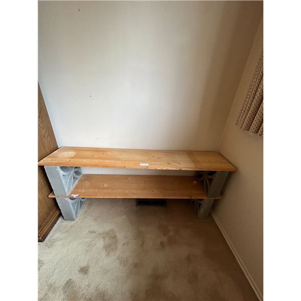 2 Handmade Benches 12D 60W 24H