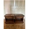 Image 1 : Matching Vintage Nightstands 23W 15D 21H