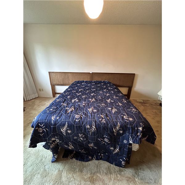 Double Size Bed And Head Board