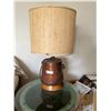 Image 1 : Copper Vintage Lamp With No Bulb 16D 28H