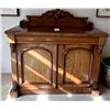 Image 1 : Vintage Solid Wood Hutch 22D 49W 48H