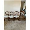 Image 1 : 4 Vintage Dining Room Chairs