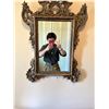 Image 1 : Antique Wood Rimmed Mirror 23W 34H