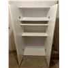 Image 2 : White 2 Door Cabinet 32W 17D 65H