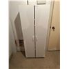 Image 1 : White 2 Door Cabinet 24W 13D 60H