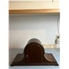 Image 3 : Antique Solid Wood Mantle Clock 19W 7D 10H