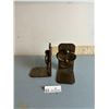 Image 1 : Brass Door Knocker Book Ends 6H