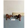 Image 1 : Pair Of Chinese Wooden Lions 6L 4H