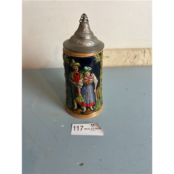 Dutch Vintage Drinking Stein 8H