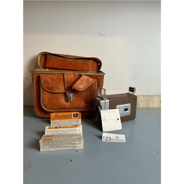 Brownie Automatic Movie Camera Kodax Rome