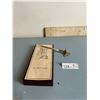 Image 1 : 1867 Candles Unused Still In Box With Decorative Sword Letter Opener