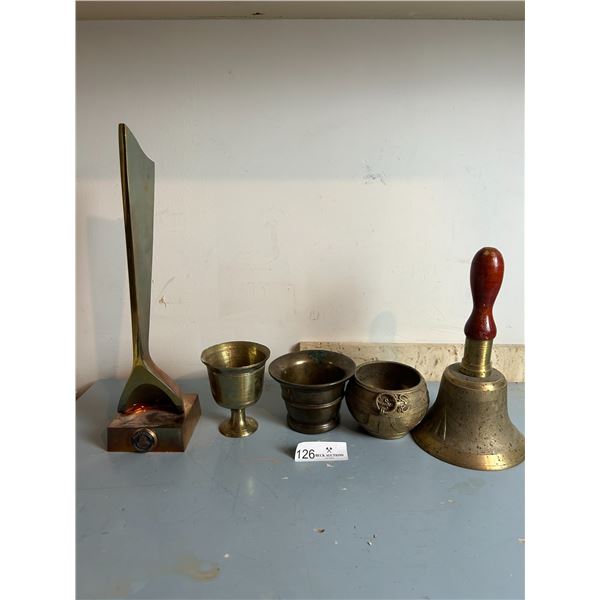 Assortment Of Brass Antiques