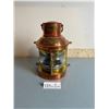 Image 1 : Nauticalmart Brass & Anchor Oil Lamp 6W 10H