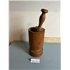 Image 1 : Wooden Mortar And Pestle 4D 14H