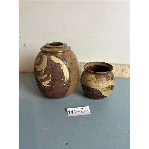 Ceramic Vases 4H & 8H