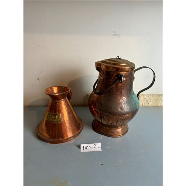Vintage Copper Kitchen Essentials 11H
